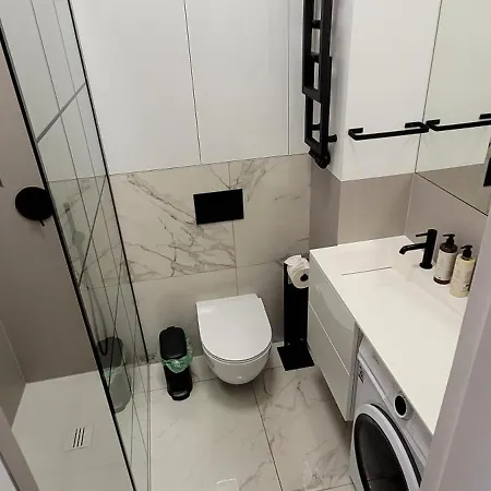 Hanza Tower 306, Basen, Sauna, Jacuzzi, Fitness Stettin