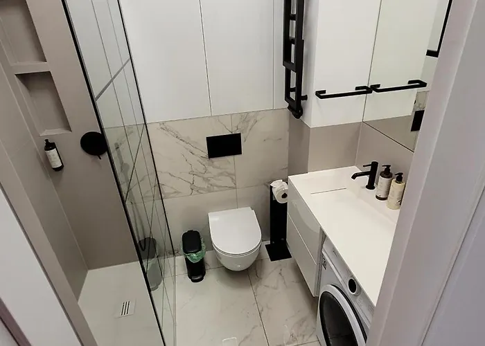 Hanza Tower 306, Basen, Sauna, Jacuzzi, Fitness Στσέτσιν