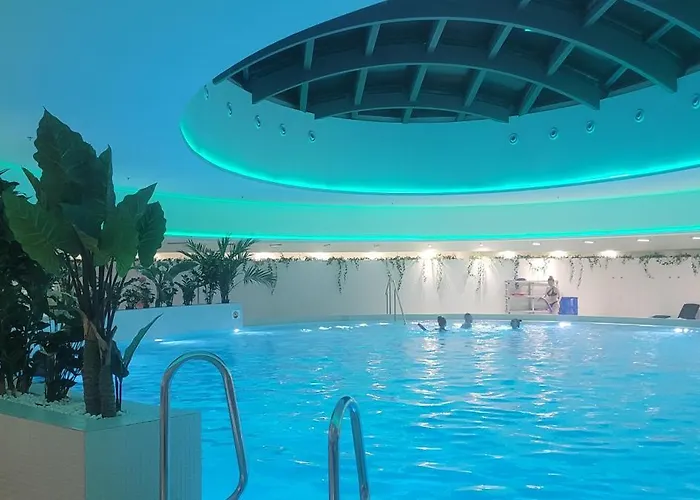 Hanza Tower 306, Basen, Sauna, Jacuzzi, Fitness Appartement